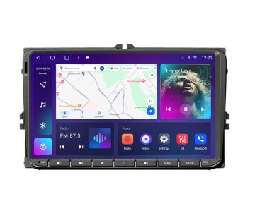 Navigatie VW Seat Skoda EDT-E305 cu Android GPS Internet Bluetooth Radio 8core 4+64 4G carplay wireless