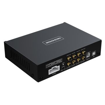 Amplificator cu DSP auto Goldhorn DSPA 206 6 canale 200 Watts max BT