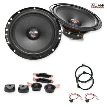 Pachet difuzoare Mercedes CLK Cabrio (A208) 1998-2003 Audio System MX componente dedicate uși față