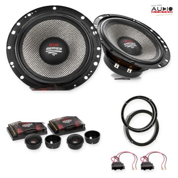 Pachet difuzoare VW Amarok (2H) 2010-2016 Audio System RADION componente dedicate uși spate