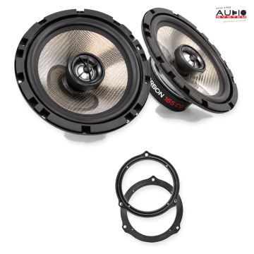 Pachet difuzoare Ford F150 2020-2022 Audio System CARBON coaxiale dedicate uși spate