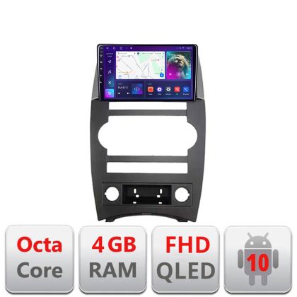 Navigatie Jeep Commander Android radio gps internet 4+64 carplay android auto Kit-commander+EDT-E309v3
