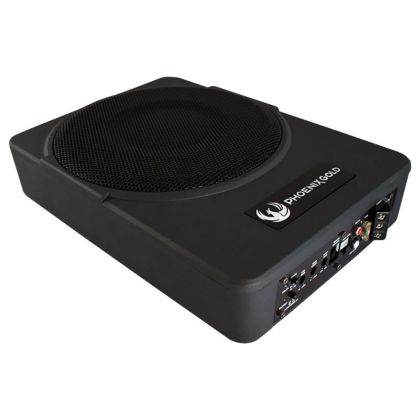 Subwoofer activ sub scaun Phoenix Gold, 200 W RMS, 400 W Max, difuzor 10”