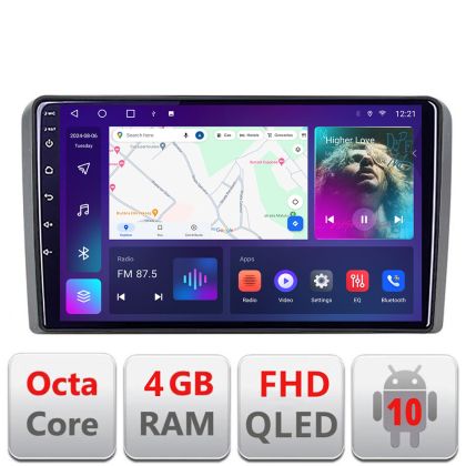 Navigatie Audi A3 8P B-049 Android Ecran QLED octa core 4+64 carplay android auto KIT-049+EDT-E309V3