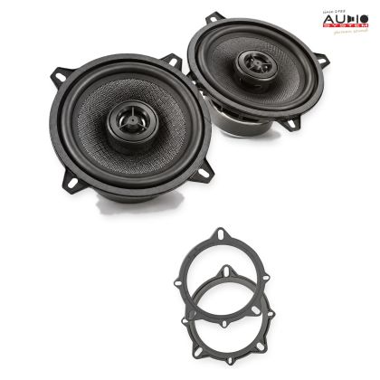 Pachet difuzoare BMW 3er (E90/E91) 2005-2012 Audio System MX coaxiale dedicate uși spate