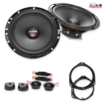 Pachet difuzoare BMW X5 (E53) 2000-2003 Audio System MX componente dedicate uși față