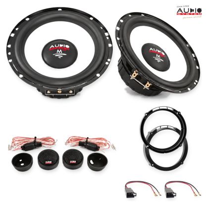 Pachet difuzoare Seat Leon (1P) 2005-2012 Audio System M-Series componente dedicate uși spate