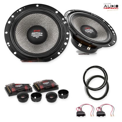 Pachet difuzoare VW Scirocco III (13) 2014-2017 Audio System RADION componente dedicate uși spate