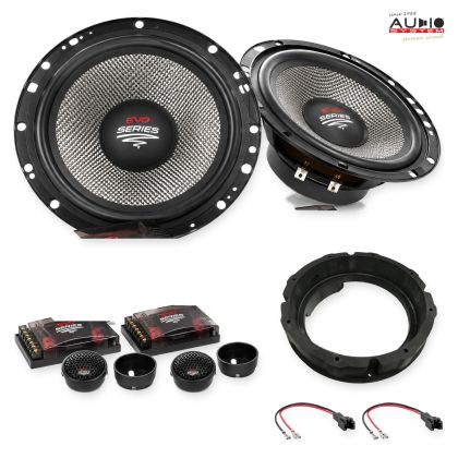 Pachet difuzoare Audi A5 (B8) 2007-2016 Audio System RADION componente dedicate uși spate