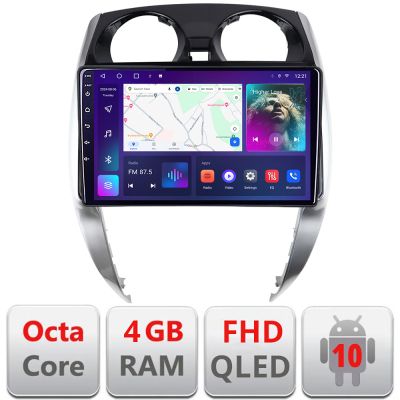 Navigatie Nisan Note 2012-2019 Android radio gps internet quad core 4+64 carplay android auto KIT-note-2012+EDT-E310v3