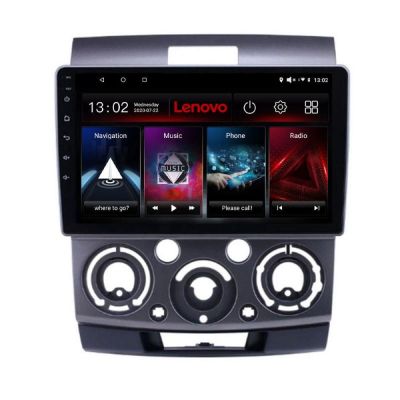 Navigatie Ford Ranger Mazda BT50 2007-2012 Lenovo Kit-RANGER 8 core QLED 2K 8+256 360 Android Waze USB Navigatie Internet Youtube Radio