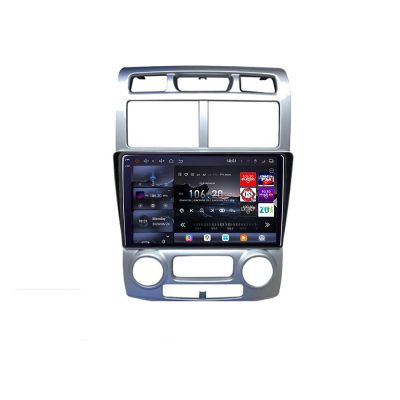 Navigatie Kia Sportage 2005-2007 Edotec Kit-0023 8 core QLED 2K 16+512GB 360 Android Waze USB Navigatie Internet Youtube Radio