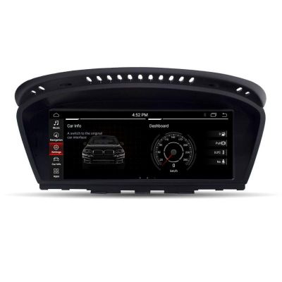 Navigatie BMW Seria 3/5 cu CIC E60-CIC-QUALCOMM cu Android 10 4G 4+32GB Internet GPS