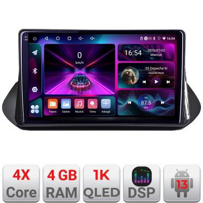 Navigatie Nissan X-trail 2021- dedicata Android radio gps internet 4+64 InCell Display 1K kit-x-trail-2021+EDT-E210-RK