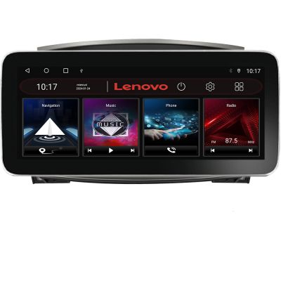 Navigatie Toyota Land Cruiser L100 2002-2006 Lenovo PRO 8+256 12.3 inch qled android 4G DSP gps internet  KIT-L105-automatic