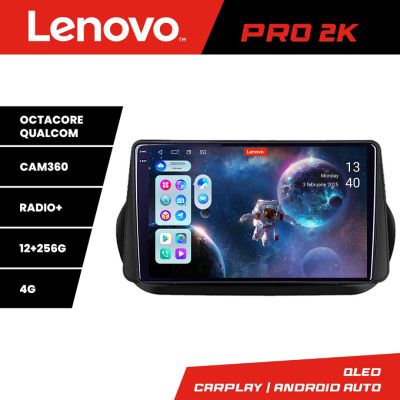 Navigatie Peugeot Bipper, Citroen Nemo, Fiat Qubo 2008-2017 Android radio gps internet 8 core QLED 2K 12+256 360 Lenovo v2