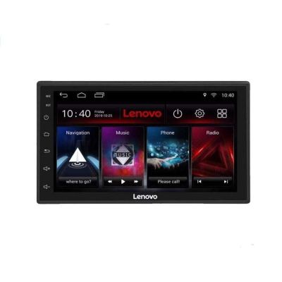 Navigatie universala Lenovo PRO ecran 7" Qled Android 8 core 4+64 4G DSP 360 Wifi radio usb BT GPS carplay android auto