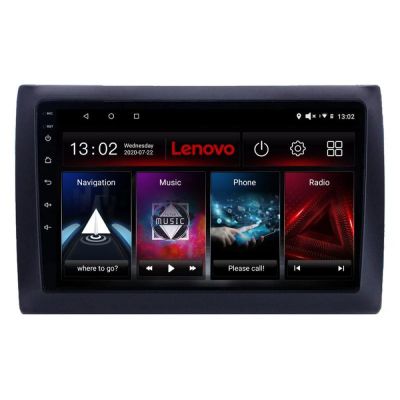 Navigatie Fiat Stilo Lenovo Kit-STILO 8 core 6+128 GB Android Waze USB Navigatie Internet Youtube Radio