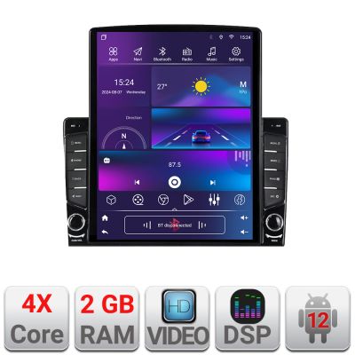 Navigatie VW Passat B5  dedicata Android radio gps internet quad core 2+32 ecran vertical 9.7" kit-b5-v2+EDT-E708