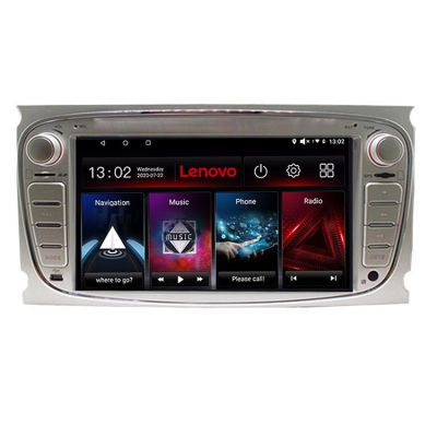 Navigatie Ford Focus/Galaxy/Mondeo/S-max 2008-2011  Android internet 8 GB ram 4G LTE carplay android auto