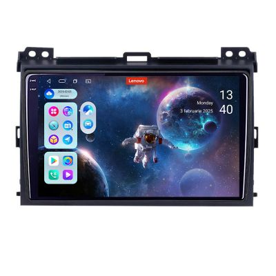 Navigatie Toyota Prado 2007- Lenovo Kit-456 8 core QLED 2K 12+256 360 Android Waze USB Navigatie Internet Youtube Radio v1