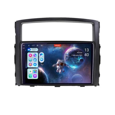 Navigatie Mitsubishi Pajero Lenovo Kit-452 8 core QLED 2K 12+256 360 Android Waze USB Navigatie Internet Youtube Radio