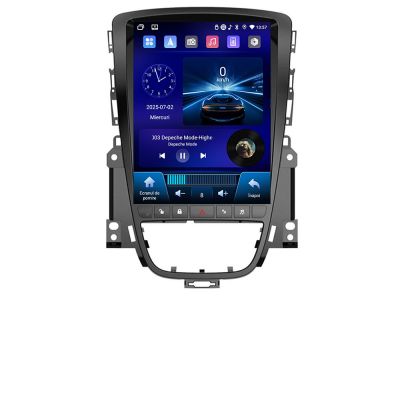Navigatie Opel Astra J 2009-2017 tip tesla radio gps internet 4 Core carplay android auto 4+64 Incell Display kit-tesla-072+EDT-E220-RK