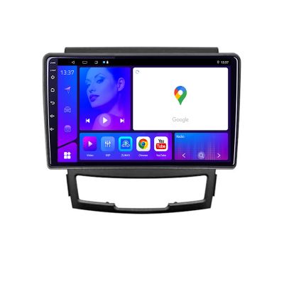 Navigatie Ssangyong Korando 2011 2013 KIT 159 EDOTEC-LITE Android Ecran 720P Octa Core 4 64 Carplay