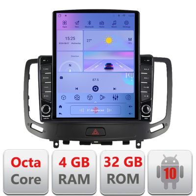 Navigatie Infiniti G35 G37 2006-2013 Android radio gps internet  Octa Core 4+64 LTE KIT-G25+EDT-E709