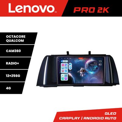 Navigatie Bmw F10 NBT 2012-2016 Android radio bluetooth internet 8 core QLED 2K 12+256 360 Lenovo