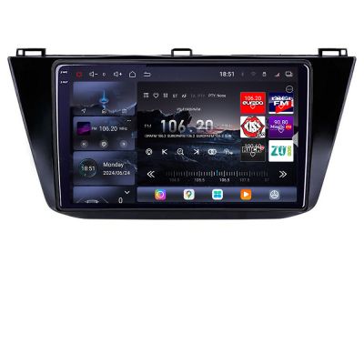 Navigatie VW Tiguan 2016- Edotec Kit-5883 8 core QLED 2K 16+512GB 360 Android Waze USB Navigatie Internet Youtube Radio