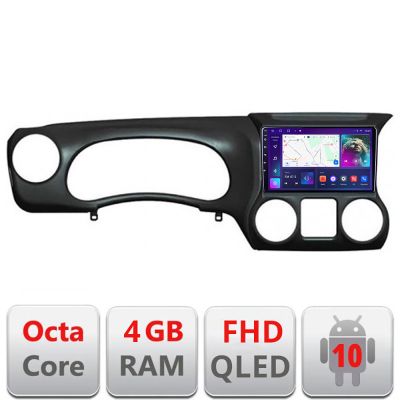 Navigatie Jeep Wrangler 2014-2016 Android radio gps internet quad core 4+64 carplay android auto Kit-wr-15+EDT-E310v3