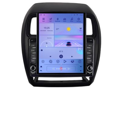 Navigatie Mitsubishi ASX 2017-2021 model facelift Android radio gps internet quad core 2+32 ecran vertical 9.7" Kit-026-facelift+EDT-E708