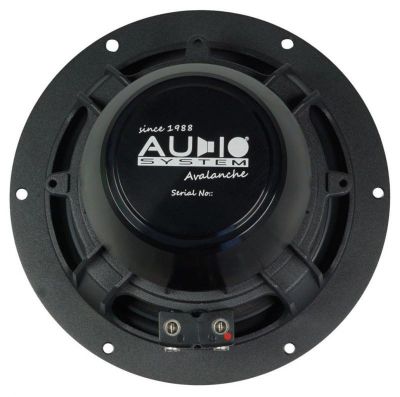Set 2 Difuzoare componente, Audio System Avalanche 165-2, 160 watts, 165 mm, 6.5", 4 ohm, fara filtre High End