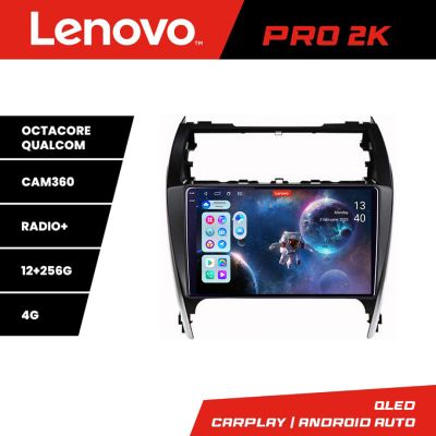 Navigatie Toyota Camry 2012-2018 Android radio gps internet 8 core QLED 2K 12+256 360 Lenovo