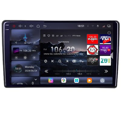 Navigatie Fiat Tipo 2020- Android radio gps internet 8 core QLED 2K 16+512GB 360 Edotec