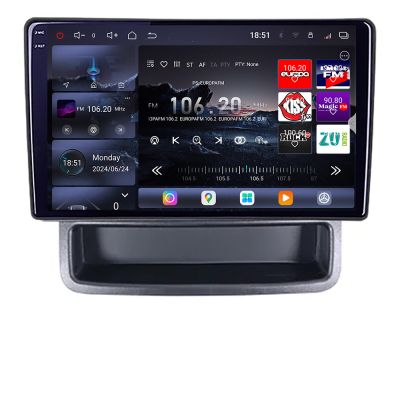Navigatie Renault Traffic 2009-2014 Qled 2K Octa Core 16+512 LTE 4G DSP Wifi 5Ghz android auto carplay radio gps internet Kit-+EDT-E810-2K