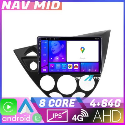 Navigatie Ford Focus 1 1998 2004 EDOTEC-LITE Android Ecran 720P Octa Core 4 64 Carplay