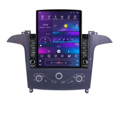 Navigatie Ford S-max 2006-2014 dedicata Android radio gps internet quad core 2+32 ecran vertical 9.7" KIT-smax-navi+EDT-E708