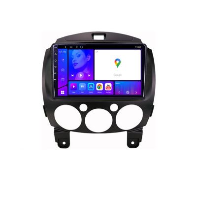 Navigatie Mazda 2 2007 2013 EDOTEC-LITE Android radio gps internet Octa core 4 64 Carplay