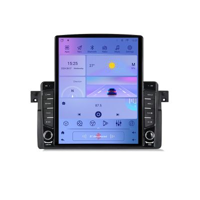 Navigatie BMW Seria 3 E46 G-052 ecran tip TESLA 9.7" cu Android Radio Bluetooth Internet GPS WIFI 4+32GB DSP 4G Octa C