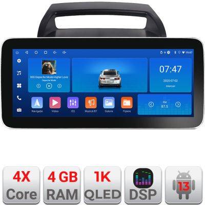 Navigatie Kia Carnival 2006-2014 Edotec 4+64 12.3 inch Incell 1K android Wifi 5Ghz gps internet  KIT-carnival2006
