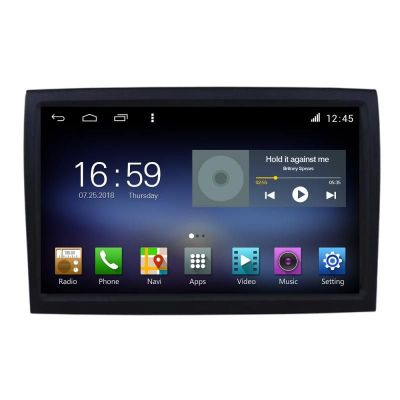 Navigatie Fiat ducato 2006- F-ducato Octa Core cu Android Radio Bluetooth Internet GPS WIFI DSP 8+128GB 4G v2