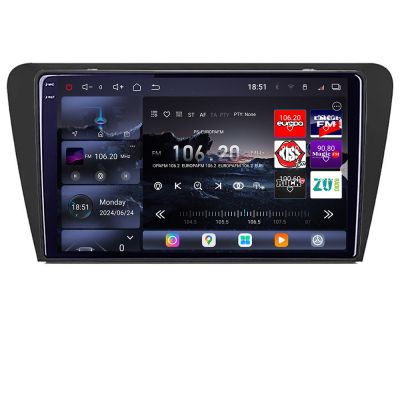 Navigatie Skoda Octavia 3 2013-2020 Edotec Kit-279 8 core QLED 2K 16+512GB 360 Android Waze USB Navigatie Internet Youtube Radio