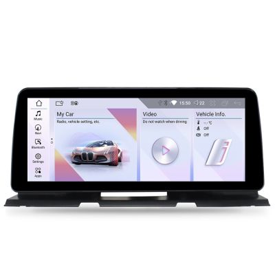 Navigatie dedicata Edotec BMW Seria 6 F06 masini cu EVO Android ecran 12.3" 8+128 4G BT