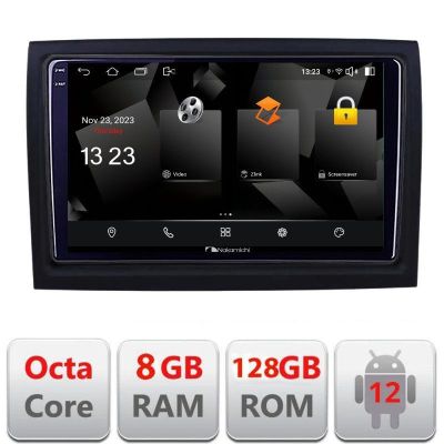 Navigatie dedicata Fiat ducato 2022- 5960Pro-DUCATO Android Octa Core Qualcomm 2K Qled 8+128 DTS DSP 360 4G Optical KIT-ducato+NAM5960Pro-A9Z
