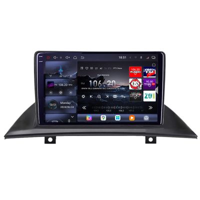 Navigatie BMW X3 2004-2012 Edotec Kit-083 8 core QLED 2K 16+512GB 360 Android Waze USB Navigatie Internet Youtube Radio