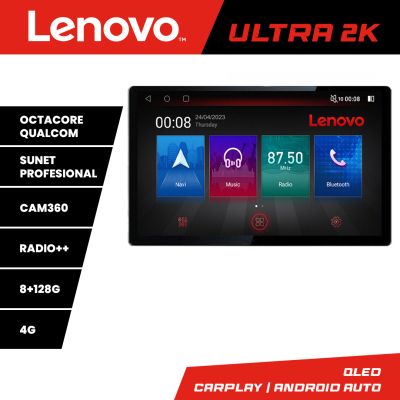 Navigatie Opel Grandland X Crossland X 2016-2020 Qled 2K Octa Core 8+128 LTE 4G DSP Wifi 5Ghz HDMI android auto carplay radio gps internet Kit-+ULTRA-2K-13-8+128