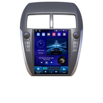 Navigație dedicată Tip Tesla Mitsubishi ASX Radio gps internet 4 Core carplay android auto 4+64 Incell Display GB Kit-tesla-026+EDT-E220-RK