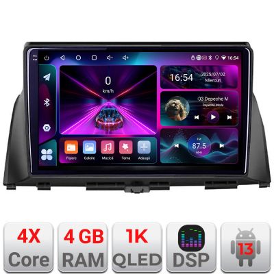 Navigatie Kia Optima 2016- A-345  4+64 InCell Display 1K Android Waze USB Navigatie Internet Youtube Radio